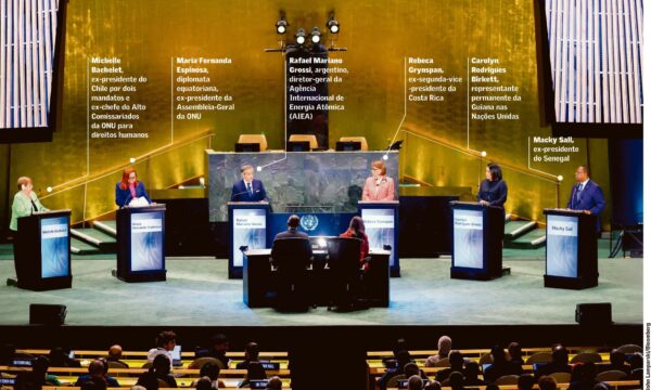 Diplomata do Equador é o 8º nome a  entrar na disputa pela secretaria-geral da ONU