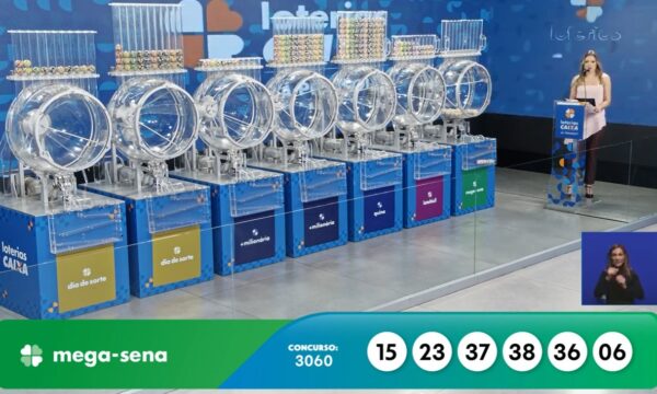 Mega-Sena 3060 acumula, e prêmio vai a R$ 32 milhões; veja os números sorteados